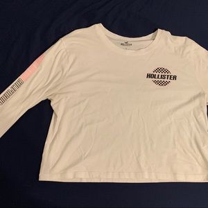 Cropped hollister long sleeve